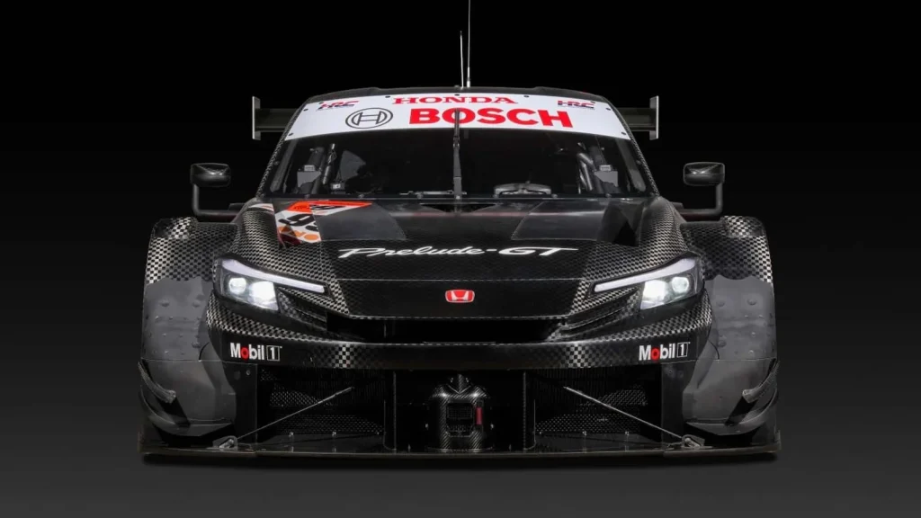 Honda has just unveiled the race-ready 650-horsepower rear-wheel drive Prelude GT - and it's an absolute beast.