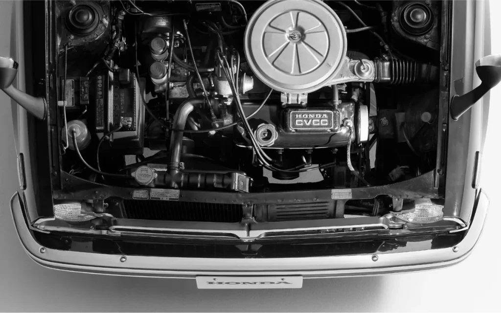 The Honda CVCC engine used pre-chamber ignition decades before Formula 1, shaping the efficient, high-performance tech seen in modern engines today