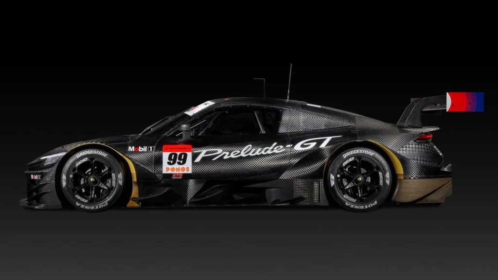 Honda has just unveiled the race-ready 650-horsepower rear-wheel drive Prelude GT - and it's an absolute beast.