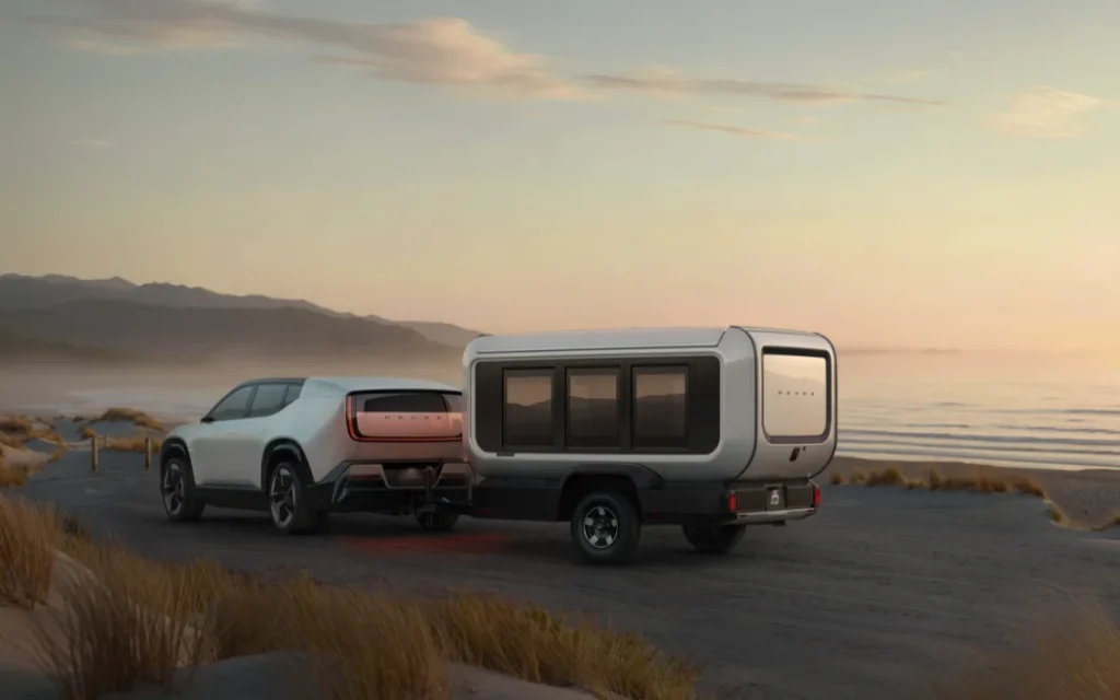 Honda has unveiled its Base Station Prototype - a futuristic-looking new trailer concept that offers plenty of room and some very smart modular additions