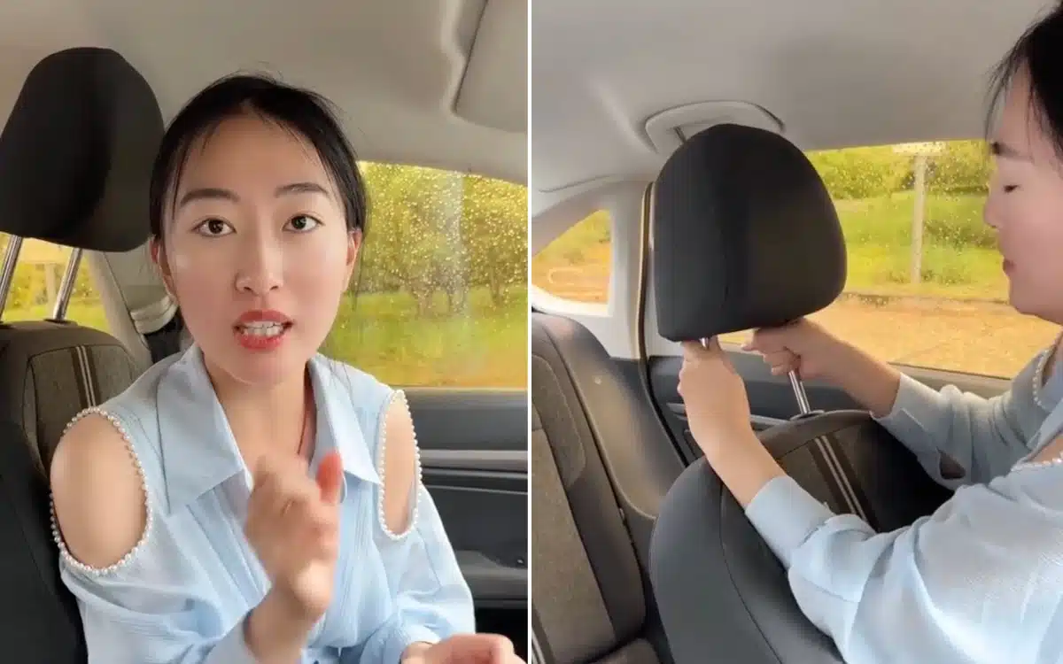 Woman shares tips on how to escape from a car underwater