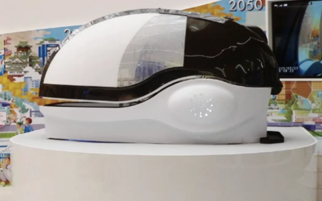 Japan just unveiled a human washing machine and it cleans you with microbubbles and soothing music