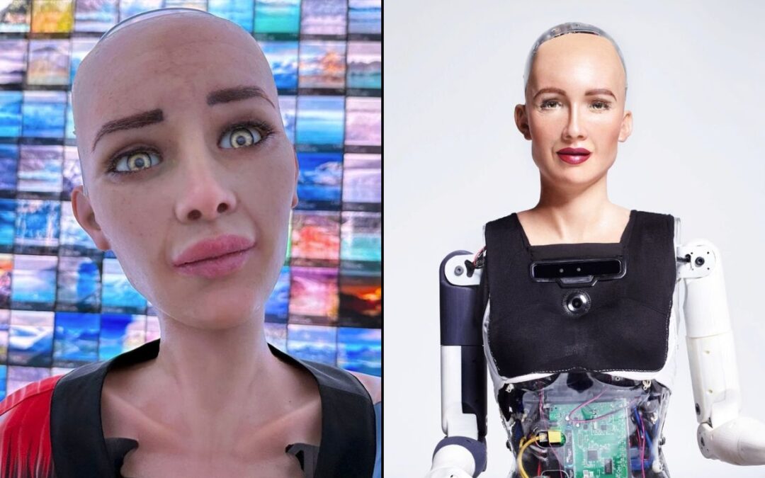 Humanoid robot says she can ‘lead better than humans’