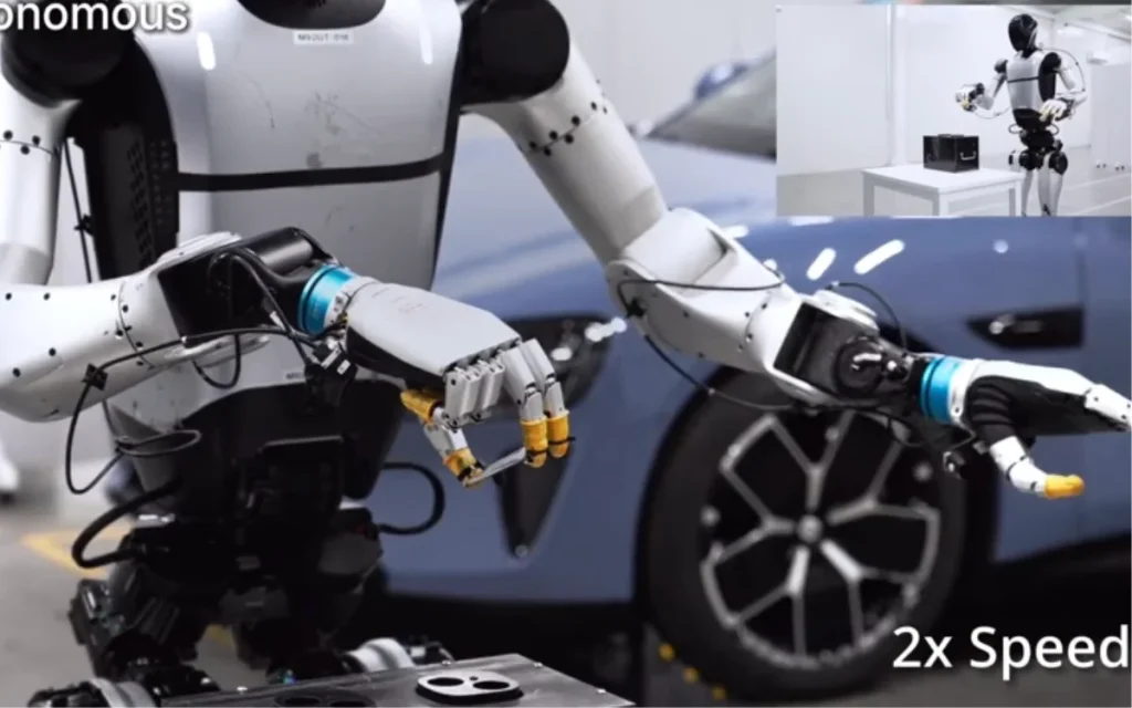 Xiaomi has deployed its humanoid robots onto EV assembly lines where they have been carrying out complex tasks with impressive speed