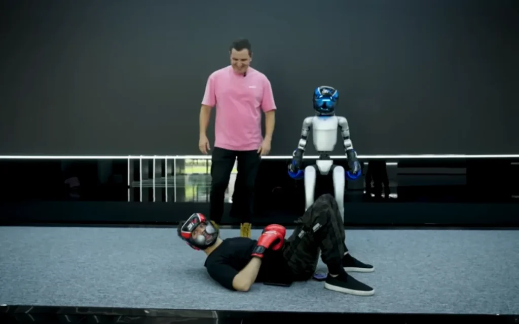 The Unitree G1 humanoid robot is a seriously impressive bit of tech that can run, jump, and even step into the ring and box like a pro