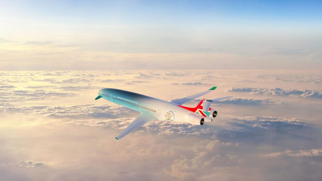 hydrogen-powered jet FlyZero