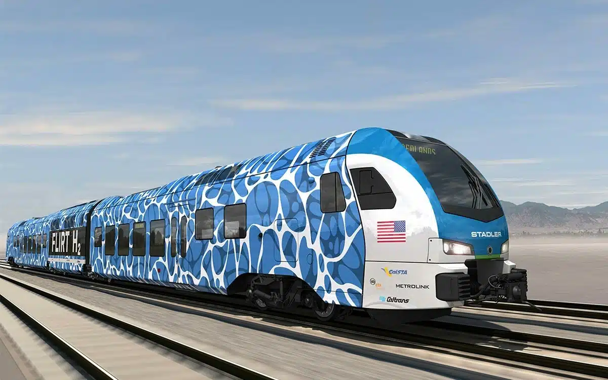 Hydrogen-powered train sets unbelievable Guinness World Record for nonstop travel