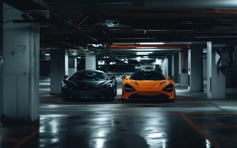hypercars in Beverly Hills parking lots