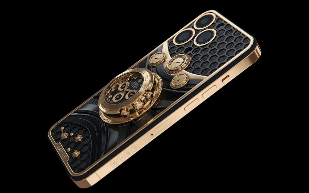 This iPhone 14 has a built-in Rolex Daytona