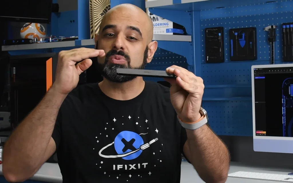 A tech expert rips open the Apple iPhone Air for examination and what lies on the inside leaves people blown away by its engineering