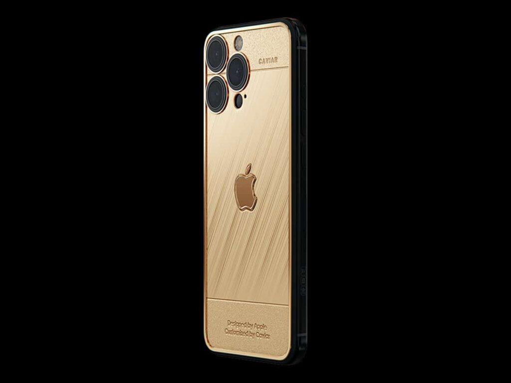gold iPhone case