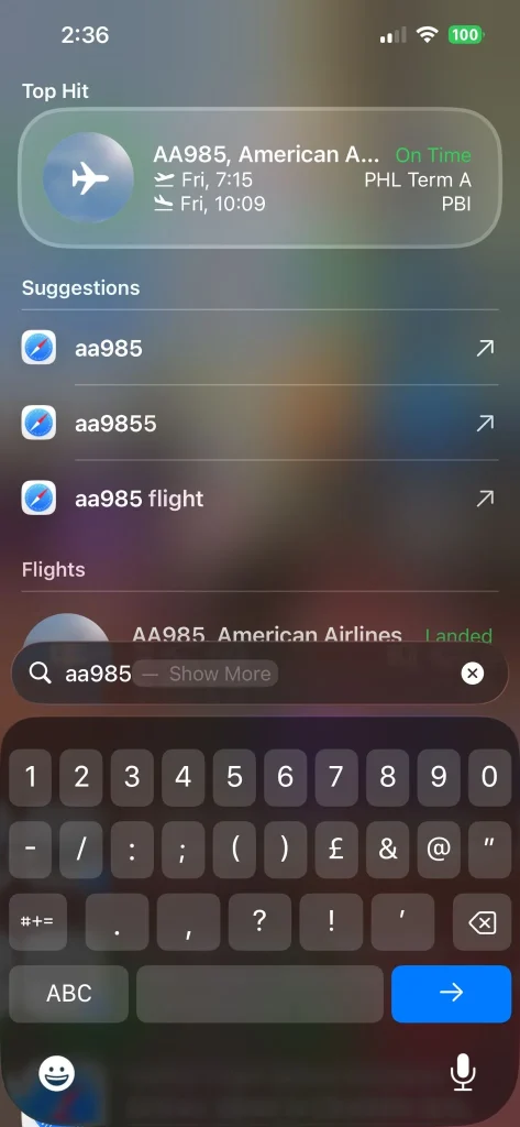 There's a hidden flight tracker in your iPhone and this is how you can access and use it
