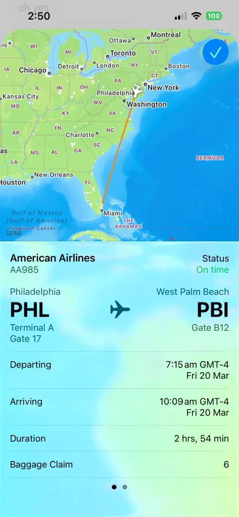 There's a hidden flight tracker in your iPhone and this is how you can access and use it