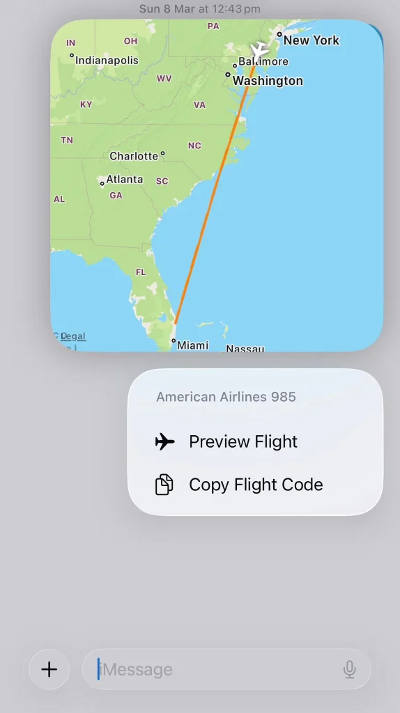 There's a hidden flight tracker in your iPhone and this is how you can access and use it