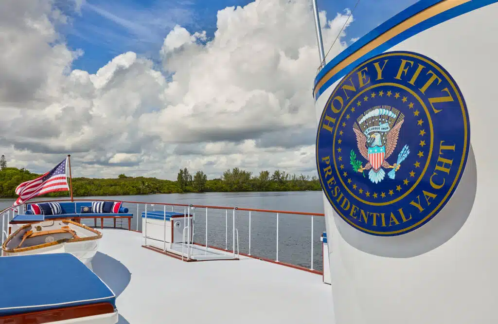 Inside floating White House yacht used by five different US presidents