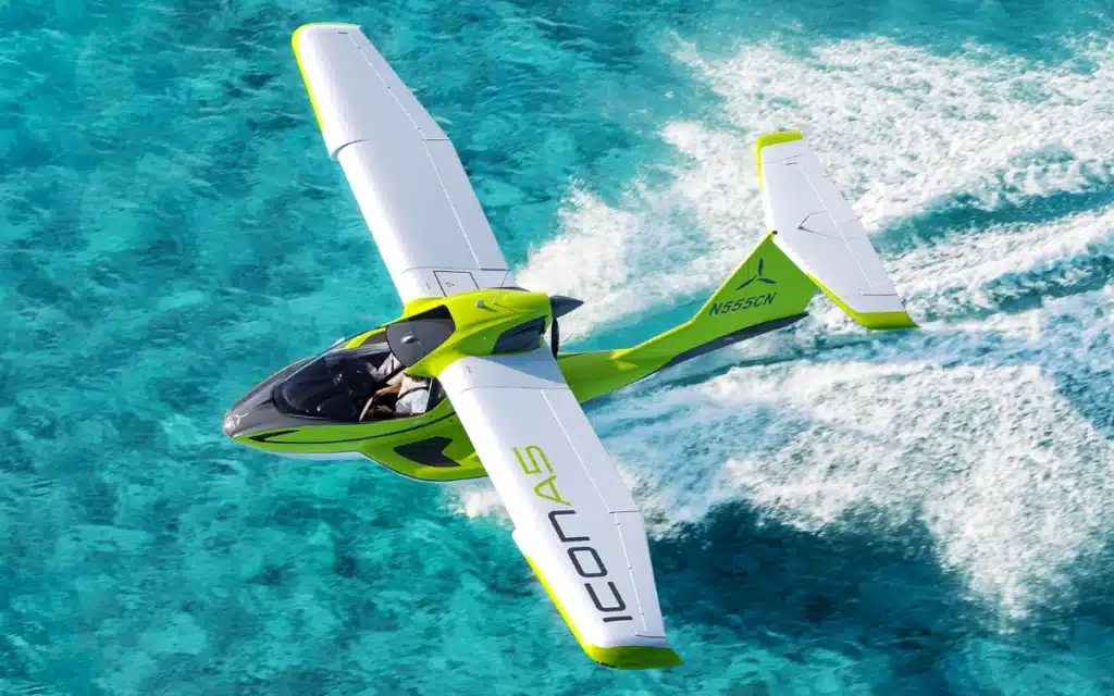The $300,000 ICON A5 is a flying jet ski that takes off from land or water, folds into your garage, and makes the sky feel like your personal playground