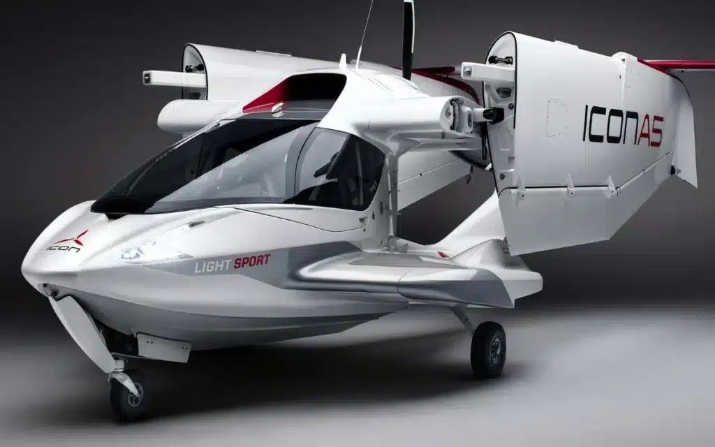 The $300,000 ICON A5 is a flying jet ski that takes off from land or water, folds into your garage, and makes the sky feel like your personal playground