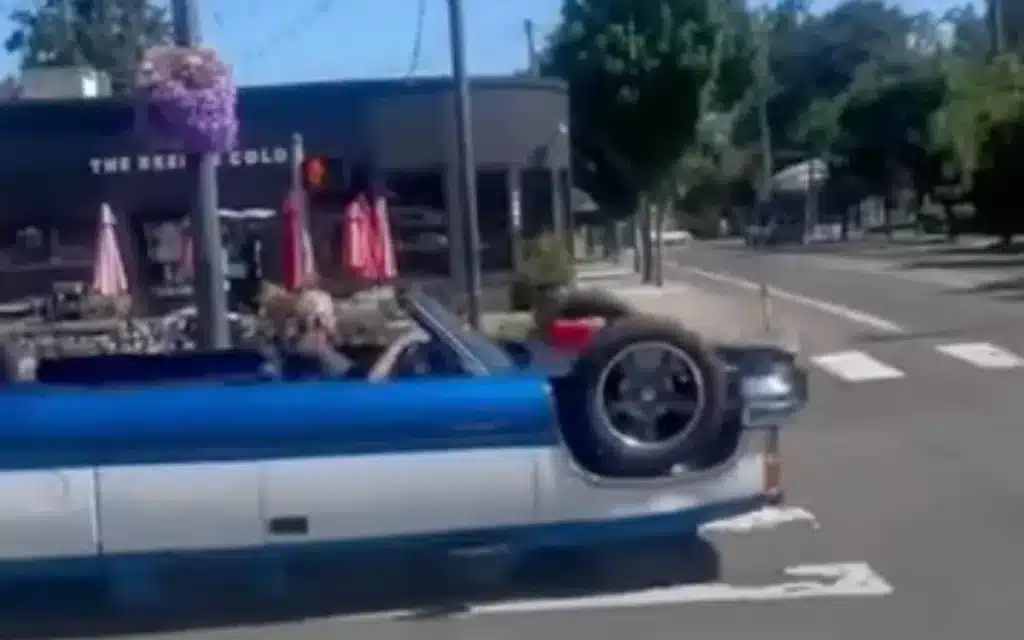 From an upside-down Chevy pickup to a Fiat Panda sliced in half, these six mind-bending car optical illusions prove cars aren’t always what they seem