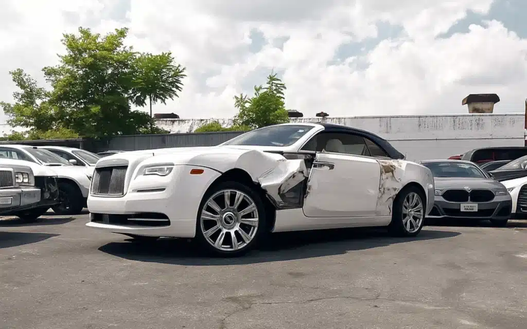 New Jersey man breaks down every cost of fixing 2017 Rolls-Royce Dawn after ‘a small tap’ by a tractor ruined the luxury car
