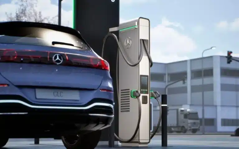 Mercedes-Benz unveils charging station that adds 202 miles in just 10 minutes