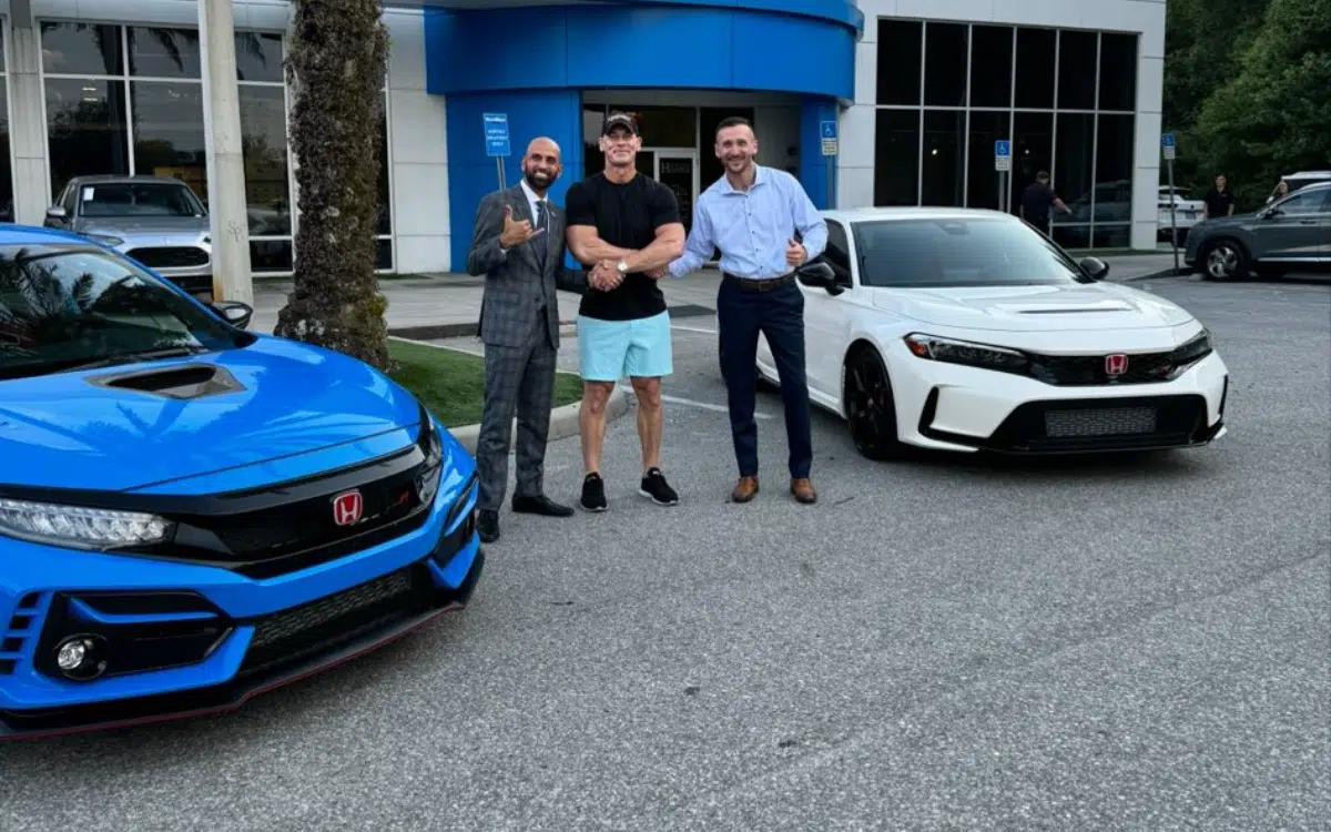 John Cena proves he knows his cars as he reveals his daily driver and it’s no Lamborghini or Bugatti