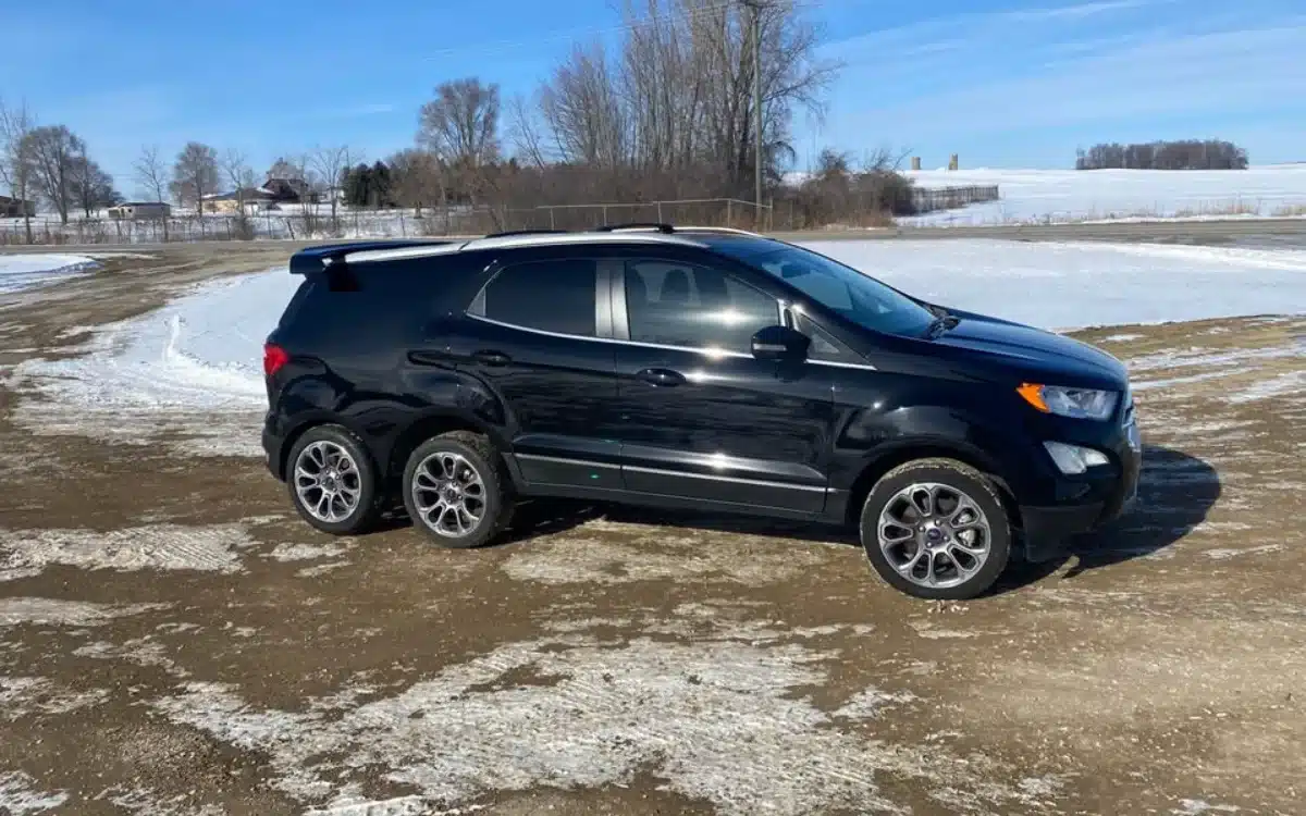 The weirdest ever 2019 Ford Ecosport Titanium Sport Utility 4D has entered Facebook Marketplace and it costs $10,500