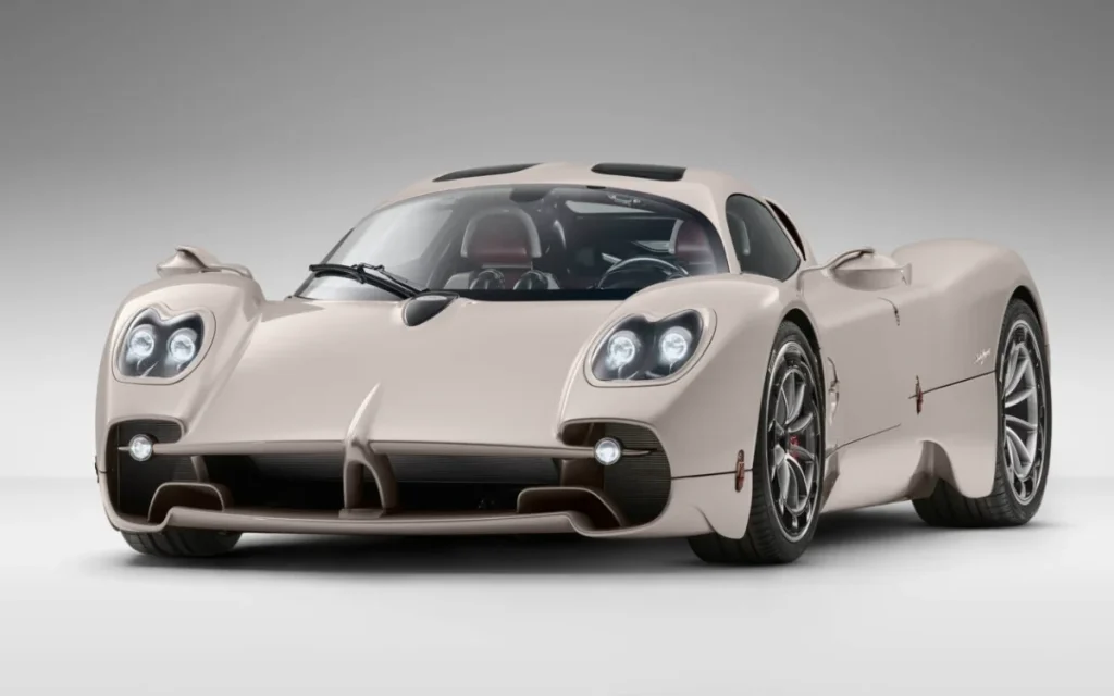 Seeing the Pagani Utopia supercar that Mr Horacio Pagani himself drives is enough to make you spit out your drink