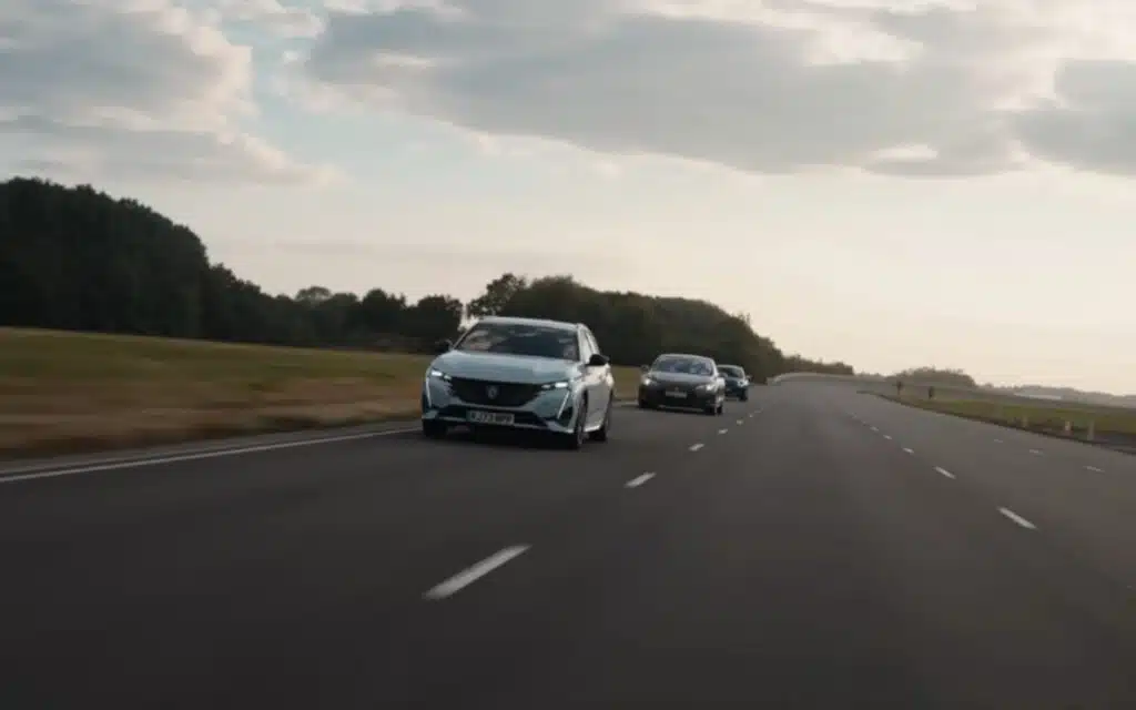 men drive 12 electric cars in summer to see the range of each of the EVs and how long they last
