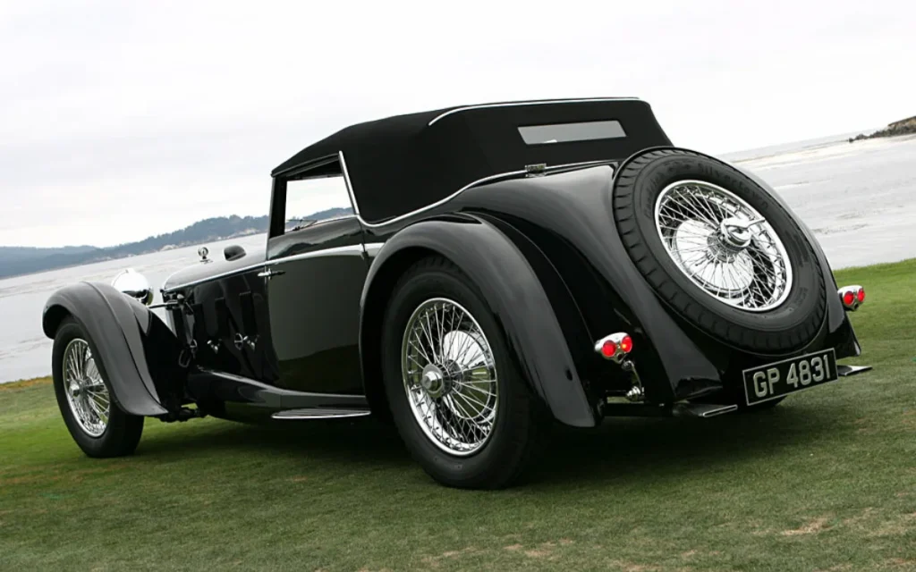 1931 Daimler Double Six 50 Sport Corsica Drophead Coupe classic car that cost $1K at 1961 auction got restored for over $6M in 2005