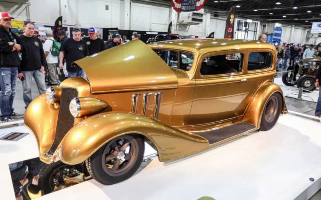 A 1936 Ford Roadster won America's Most Beautiful Roadster in California this year