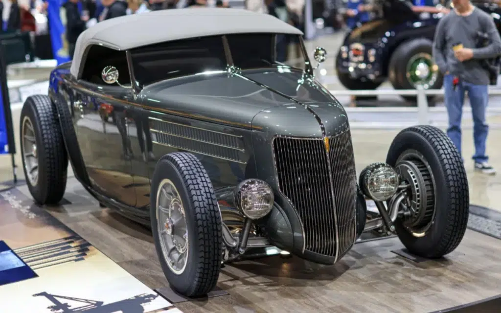 A 1936 Ford Roadster won America's Most Beautiful Roadster in California this year