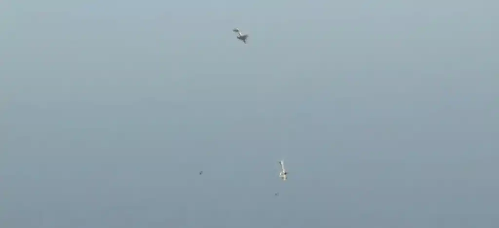 Pilots lose their licenses after trying to exchange planes mid-air in jaw-dropping Red Bull stunt
