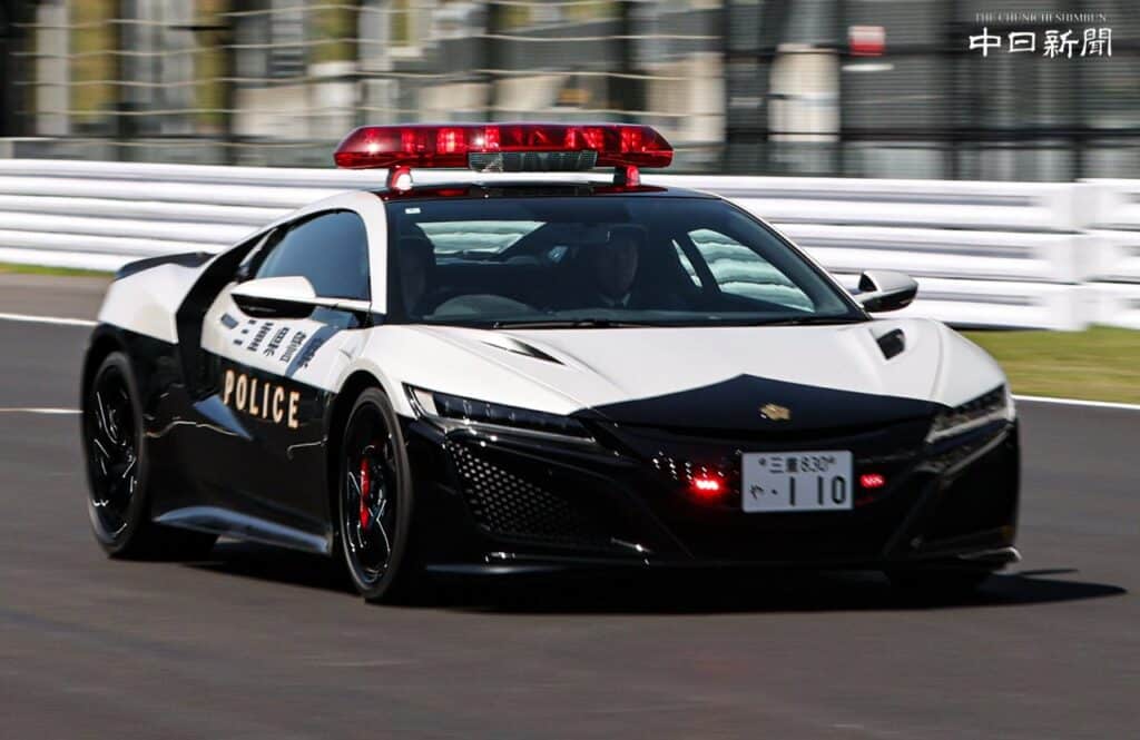The Acura NSX was unveiled at an elaborate unveiling ceremony at Suzuka.