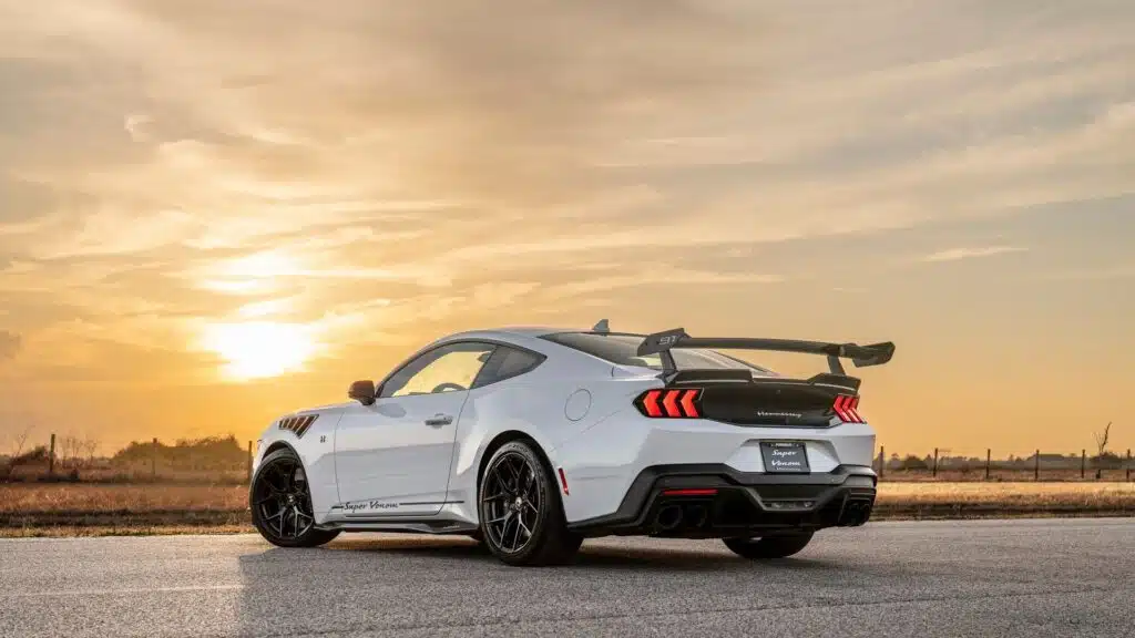 The new Hennessey Ford Mustang Super Venom GT is...powerful.