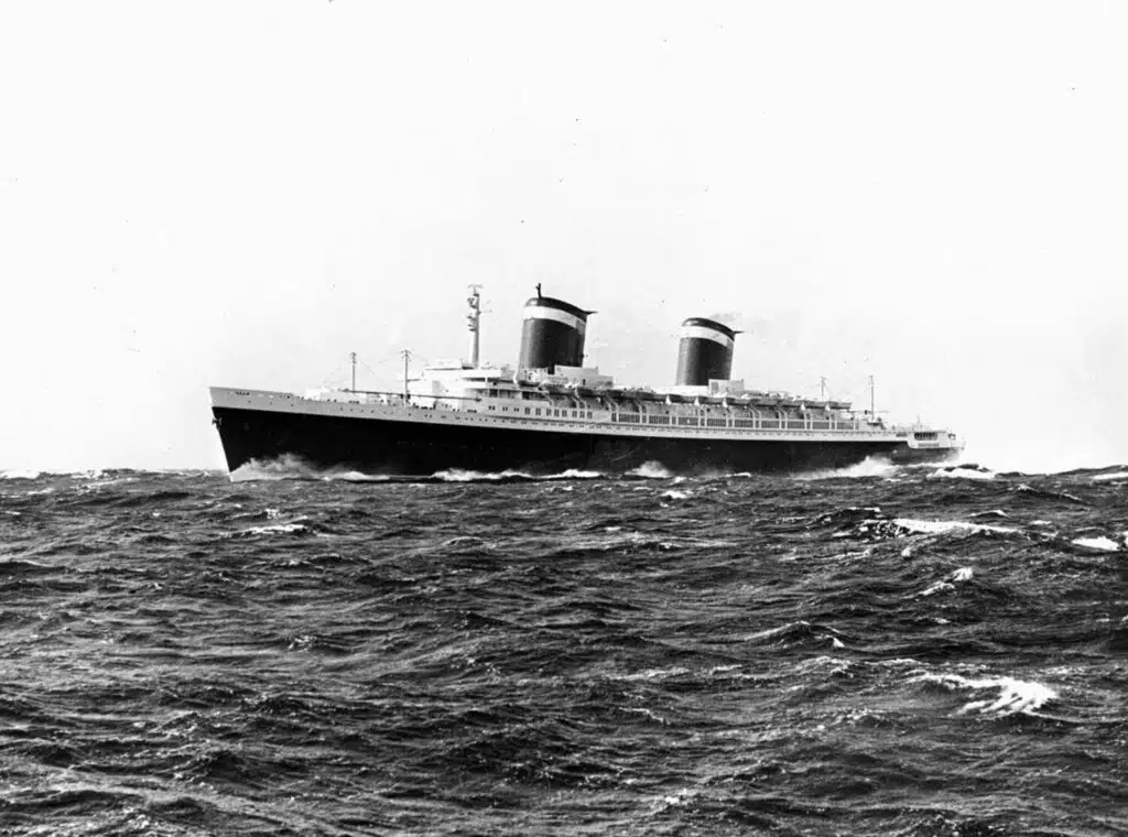 SS United States once ruled the waves - in both directions.