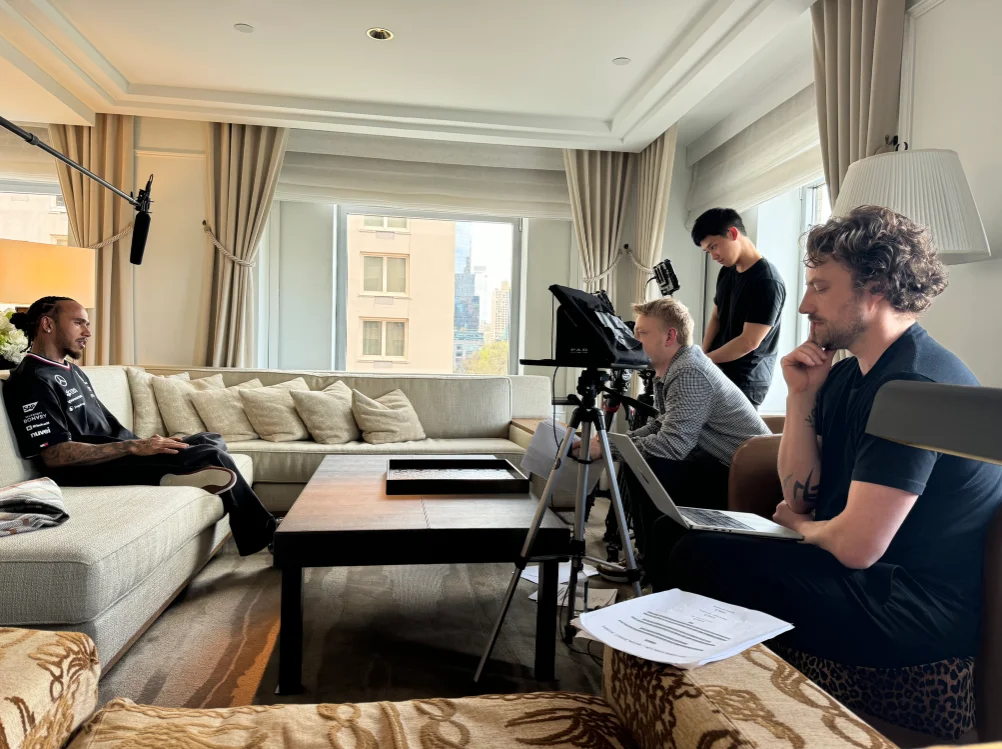 The New York film crew revealing the secrets to shooting cars in nonstop city traffic around the world