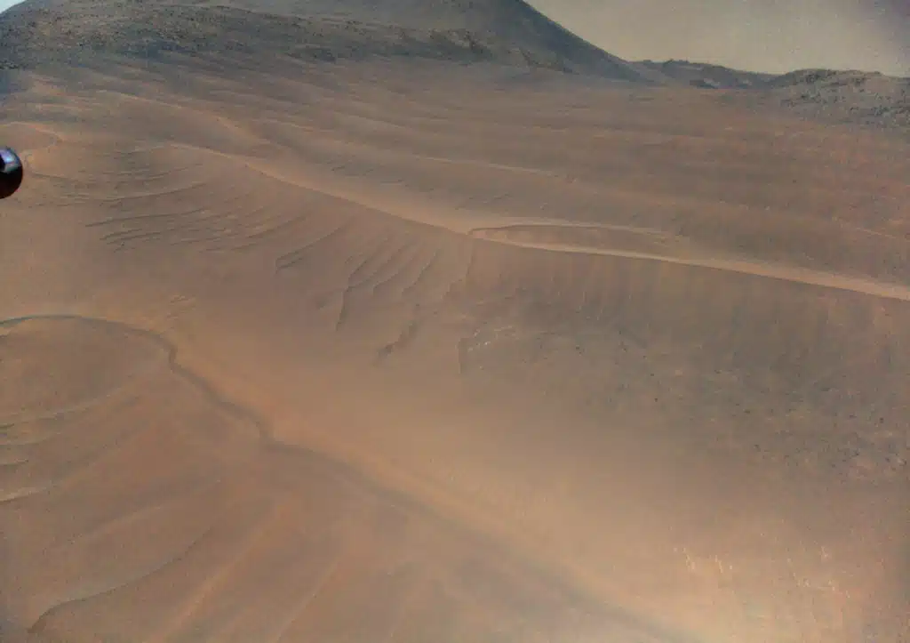 Before NASA lost its Mars helicopter it captured something stunning