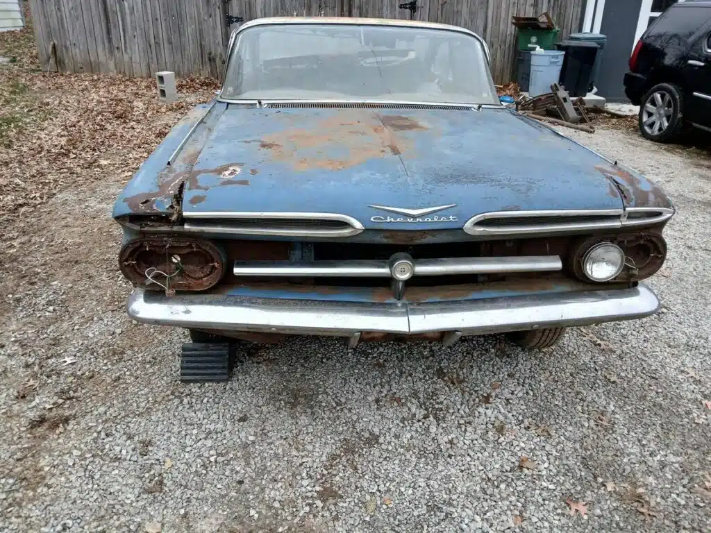 1959 Impala appears on Craigslist without an engine, but the owner still wants $24K for it