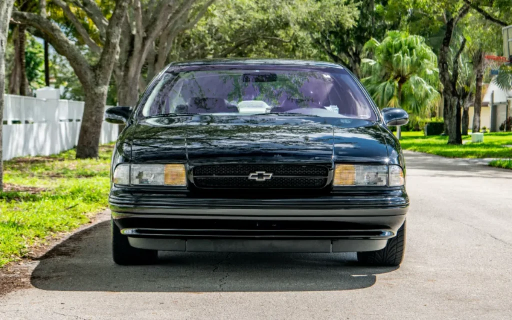 A 1996 Chevrolet Impala SS that has been stowed away in a garage since it was new is set to cross the auction block