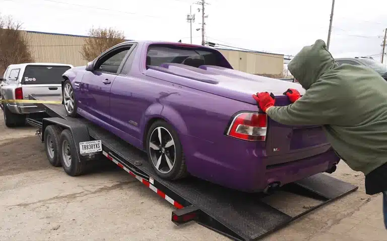 man imported Australian exotic car Holden Ute SS to the US