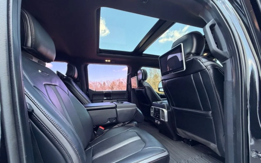 A Ford F-450 custom truck build has gone completely off the rails in the best way possible.