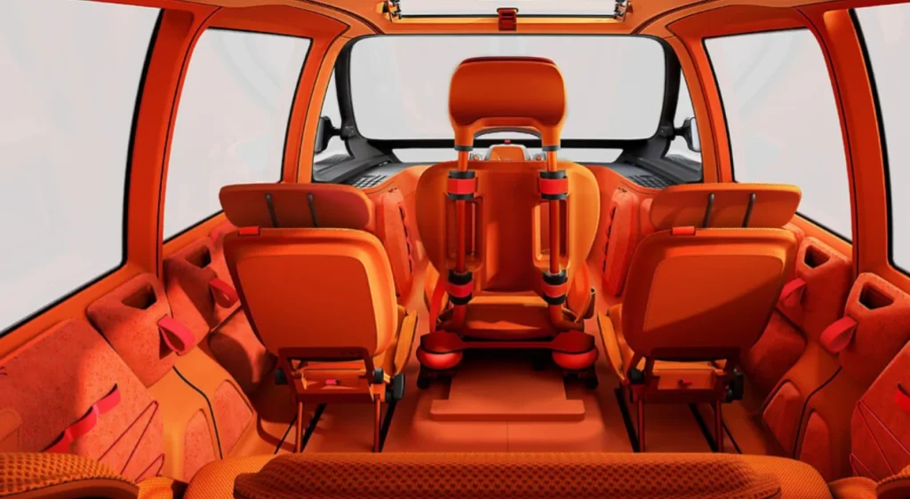 Tiny EV concept praised for its extremely clever six-seat design
