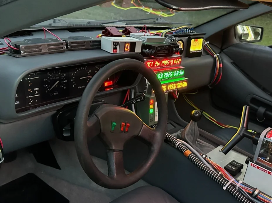 Great Scott! This Back to the Future DeLorean replica is available to purchase for over $100,000 in Dallas