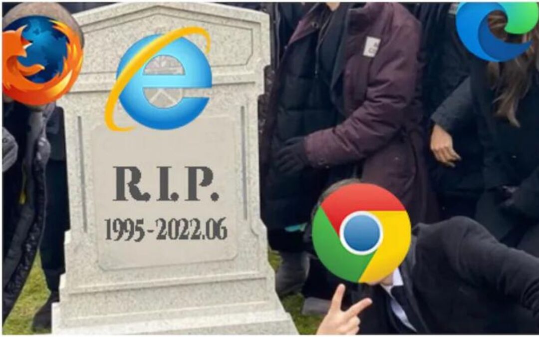 So long old friend! Internet Explorer is officially dead and the internet is having a field day