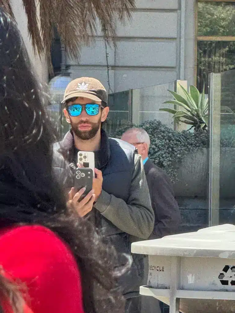 Man spotted testing out the newest iPhone in public before it's even been released