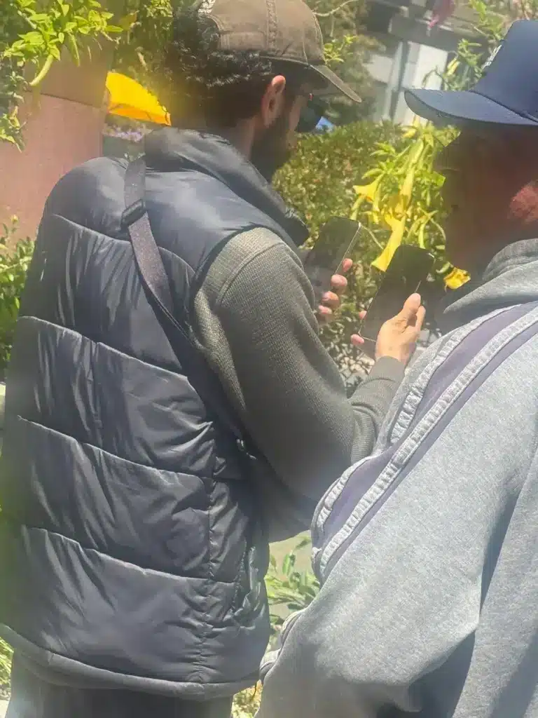 Man spotted testing out the newest iPhone in public before it's even been released
