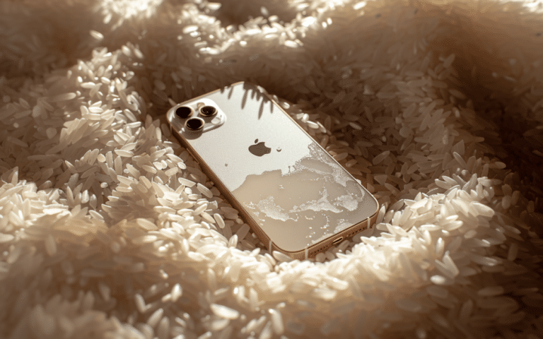 apple debunks myth of drying iPhone in rice