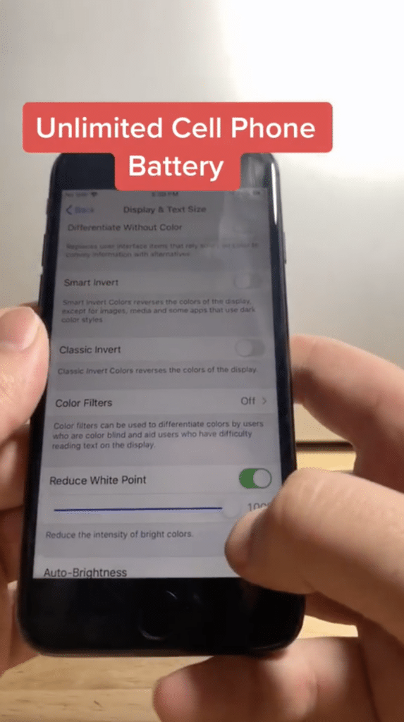 Apparent iPhone hack gives 'unlimited' battery life