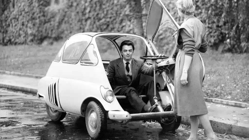 Weirdest ever BMW the BMW Isetta was the car that opened like a fridge actually managed to save the brand from ruin