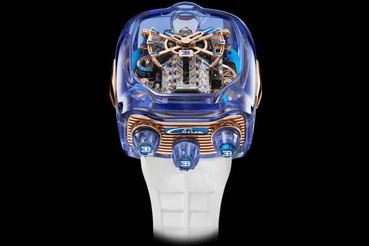 Jacob & Co Bugattie Blue sapphire watch